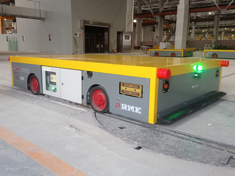 RGV automātiskais sliedēšanas pārneses grozs mašīnu ražošanai