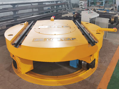 Dzelzceļa pārnešanas ratiņu pagrieziena galda pārnešanas automašīna