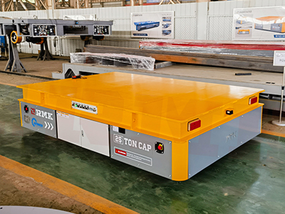 25 tonnu pelējuma bez sliedes transporta ratiņi