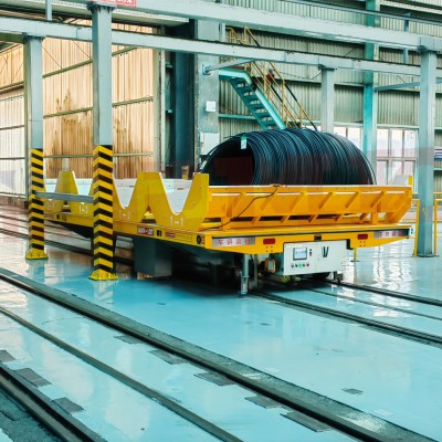 10 tonnas V formas kronšteina RGV automatizētais sliedēšanas pārneses grozs