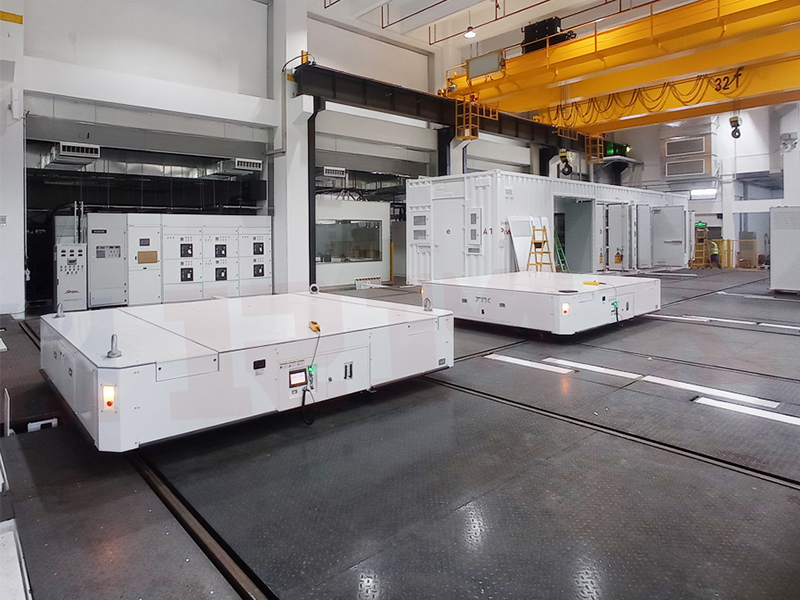 40 tonnas+40 tonnu divkāršu ratiņu saites automatizēta RGV