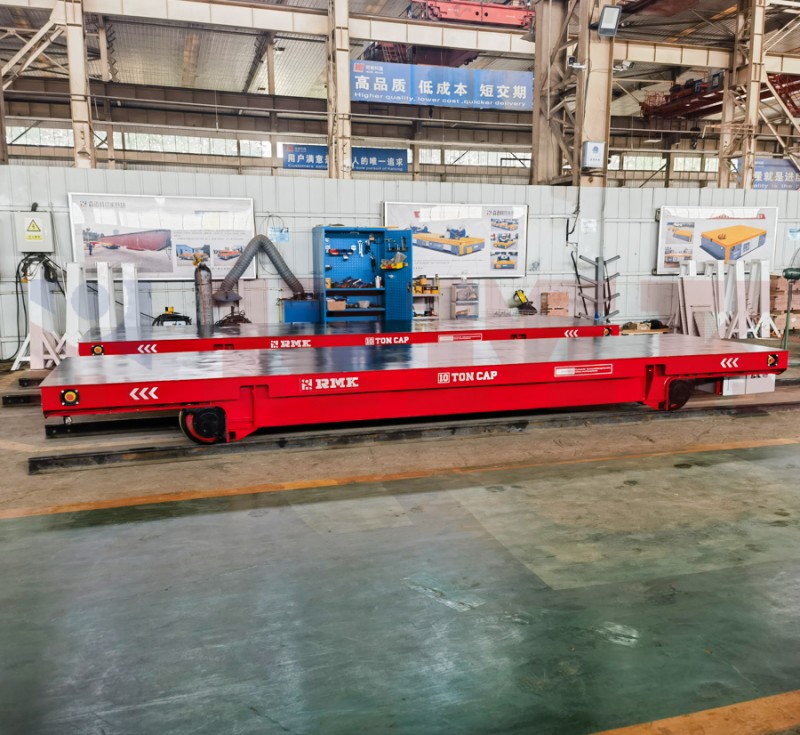 10 tonnas tērauda cauruļu akumulatora sliežu ceļa ratiņi